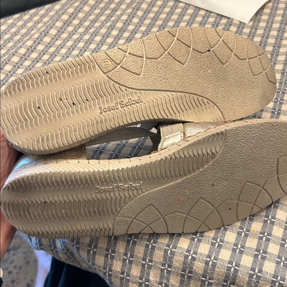 Joseph Seibel Sophie 44 leather pull on flat espadrille - Picture 9 of 13